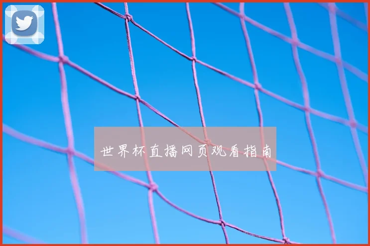 世界杯直播网页观看指南